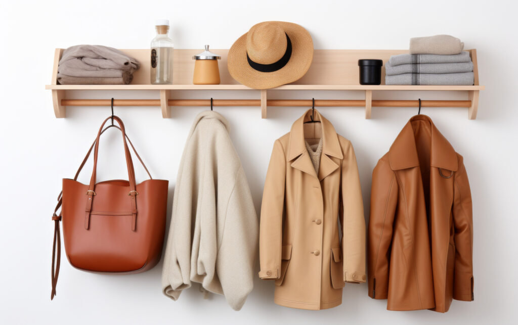 Porte manteau avec veste