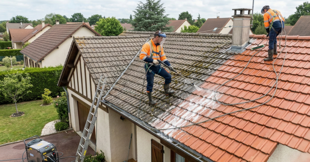 nettoyage de toiture